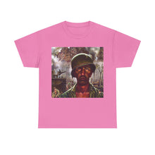 Load image into Gallery viewer, Military Hard Stare Meme Cotton T-shirt
