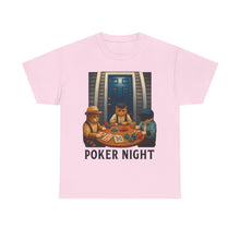 Load image into Gallery viewer, Poker Night Cat Funny Meme Cotton T-shirt
