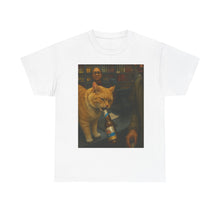 Load image into Gallery viewer, Beer Break Cat Meme Cotton T-shirt
