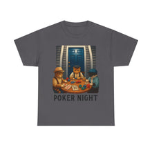 Load image into Gallery viewer, Poker Night Cat Funny Meme Cotton T-shirt
