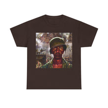 Load image into Gallery viewer, Military Hard Stare Meme Cotton T-shirt
