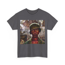 Load image into Gallery viewer, Military Hard Stare Meme Cotton T-shirt
