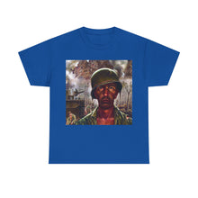 Load image into Gallery viewer, Military Hard Stare Meme Cotton T-shirt
