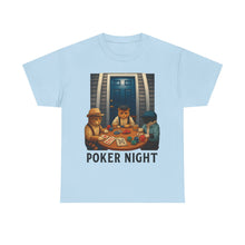 Load image into Gallery viewer, Poker Night Cat Funny Meme Cotton T-shirt
