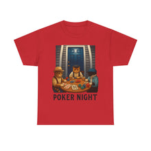 Load image into Gallery viewer, Poker Night Cat Funny Meme Cotton T-shirt
