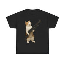 Load image into Gallery viewer, Shotgun Whiskers Cat Funny Cotton T-shirt
