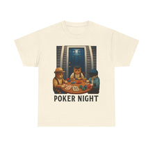 Load image into Gallery viewer, Poker Night Cat Funny Meme Cotton T-shirt
