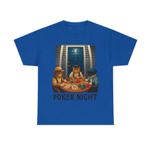 Load image into Gallery viewer, Poker Night Cat Funny Meme Cotton T-shirt
