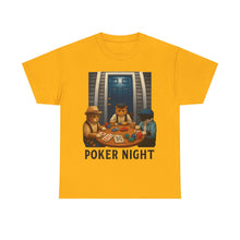 Load image into Gallery viewer, Poker Night Cat Funny Meme Cotton T-shirt
