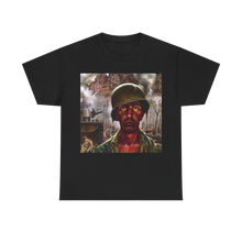 Load image into Gallery viewer, Military Hard Stare Meme Cotton T-shirt

