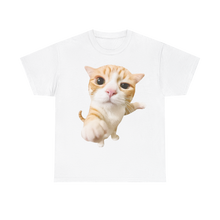 Load image into Gallery viewer, You Crazy? Funny Cat Meme Cotton T-shirt
