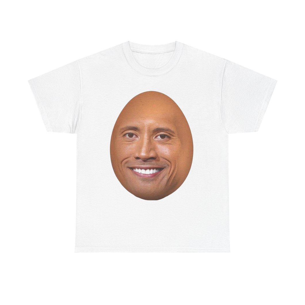 The Rock Egg Funny Cotton T-shirt