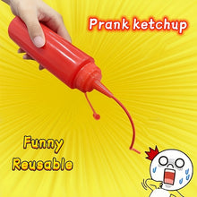Load and play video in Gallery viewer, Fake Ketchup Bottle Hilarious Prank Gag Gift for Laughs
